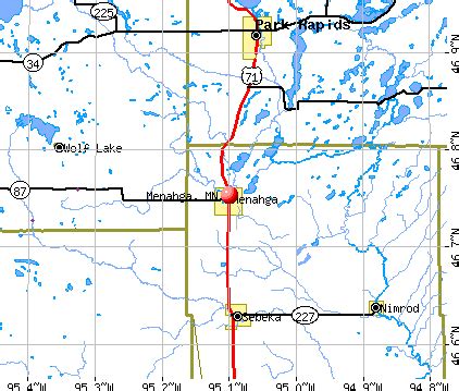 Menahga, Minnesota (MN 56464) profile: population, maps, real estate ...