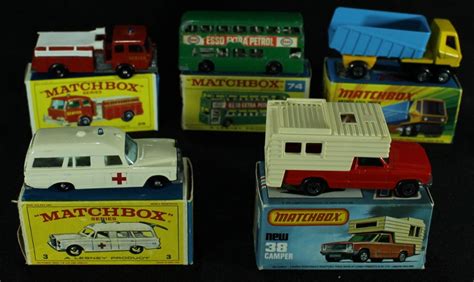 Lot of (8) Vintage 1970s Matchbox Cars in Original Boxes | Pristine Auction