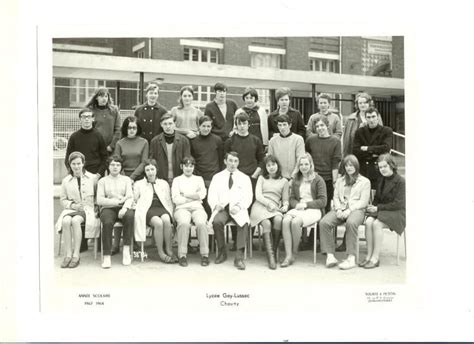 Photo de classe ère III B de Lycée Gay Lussac Copains d avant