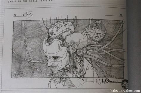 Ghost In The Shell Genga Collection Art Book Review Halcyon Realms