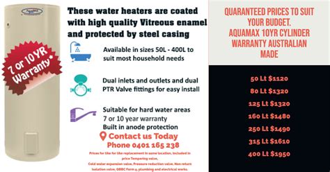 Best Hot Water System Replacement And Service On The Sunshine Coast Qld Hot Water And Plumbing