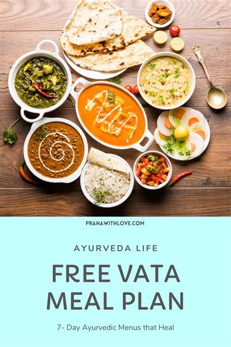 Free Ayurvedic Meal Plan For Vata Dosha Prana Recipe Ayurvedic