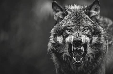 Wolf Threatened Bilder Kostenloser Download Auf Freepik