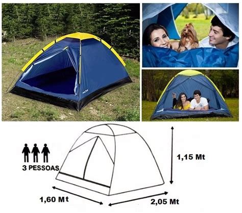 Barraca Mor Camping 3 Pessoas Tipo Iglu Mor Acampamento R 139 90 Em