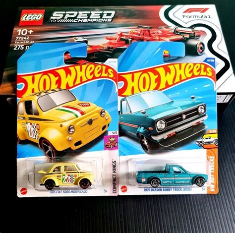 Hot Wheels Datsun Sunny Truck B S Fiat D Modificado Hotwheels Compact Kings Hot