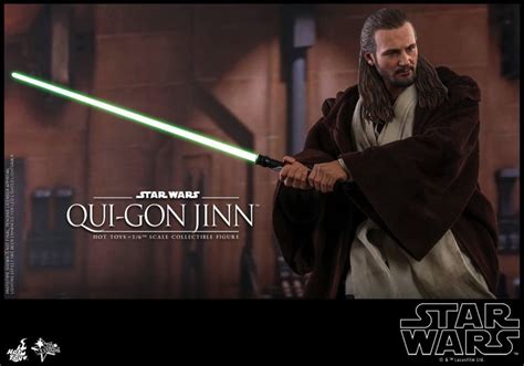 Hot Toys Unveils Th Scale Qui Gon Jinn Action Figure Star Wars Time