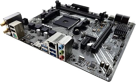 ASRock A320M/ac AMD Chipset A320 Socket AM4 DDR4 HDMI USB SATA 6Gb/s ...