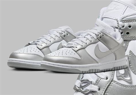 Nike Dunk Low "Metallic Silver/Blue Joy" FV1311-100 | SneakerNews.com