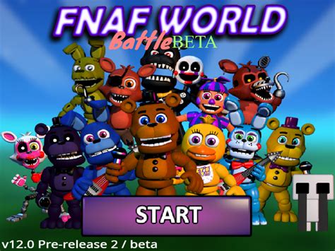 Testing Page Fnaf World Battle On Scratch Wiki Fandom