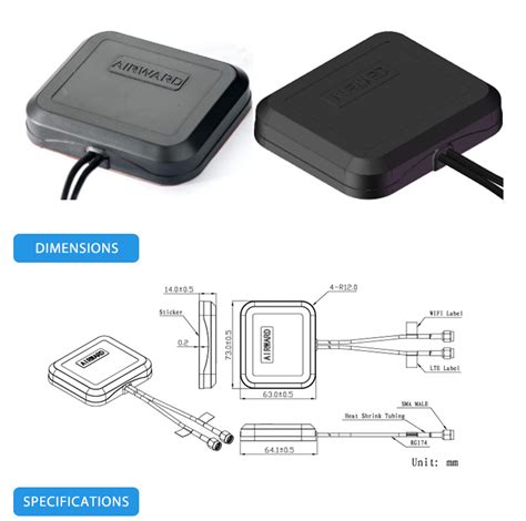 Sma 커넥터 Lte + Wifi 조합 안테나, Bossgoo.com의 고품질 Sma 커넥터 Lte + Wifi 조합 안테나