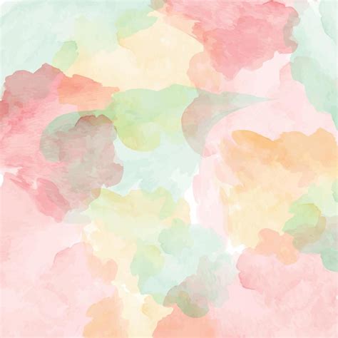 pastel watercolor background  colored cool tones vector