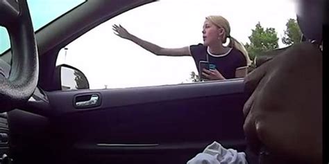 Car Flash Blonde Directions Tnaflix