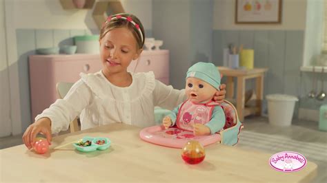 Baby Annabell 43cm Lunch Time Annabell Doll Youtube