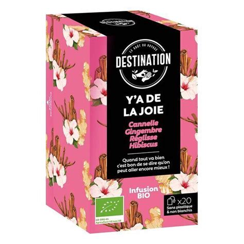 Infusion cannelle gingembre réglisse et hibiscus 20 sachets Greenweez