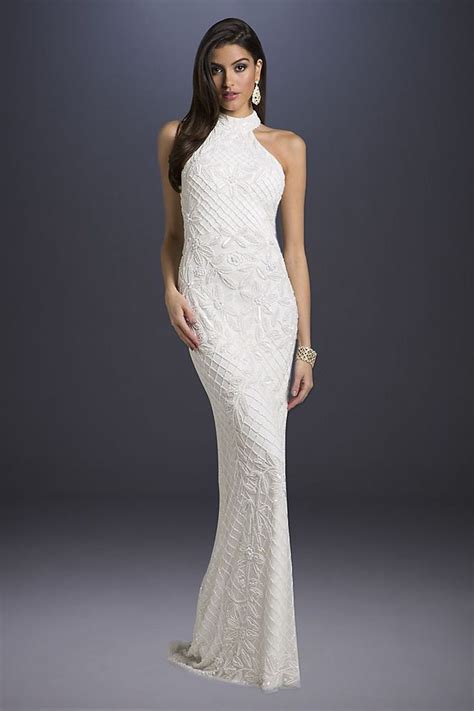 Hairstyles For High Neckline Dresses