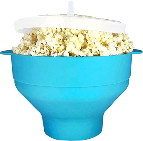 Amazon de Popcorn mikrowelle maker Silikon schüssel popcorn maschinen