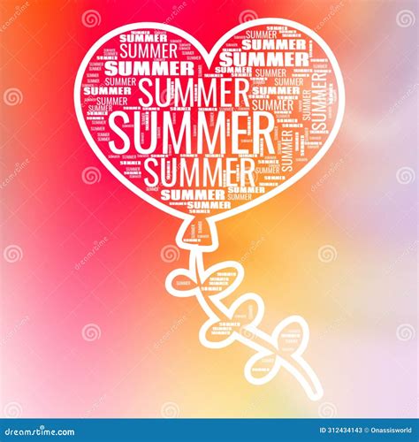 Hot Summer Cool Shapes Stock Image Image Of Shapes 312434143