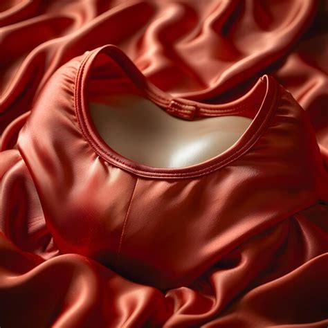 Nightie Or Lingerie Bra Lingerie On Antique Mannequin For Undergarments Mockup Design Premium