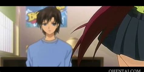 Anime Cutie Pussy Rubbed Upskirt Gives BJ Tnaflix