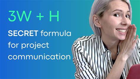 wh  bulletproof project management communication formula youtube