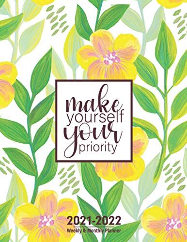 2021 2022 Weekly And Monthly Planner Bloom Two Year Weekly And Monthly