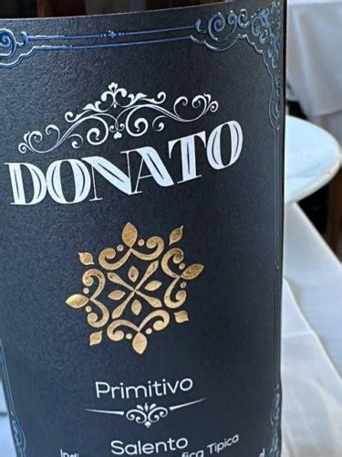 Rocca Donato Primitivo Salento Vivino Us