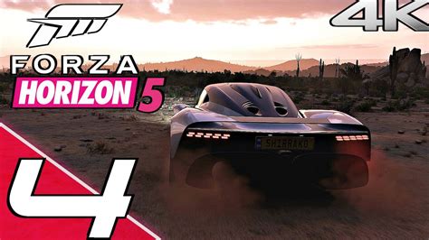 Forza Horizon 5 Gameplay Walkthrough Part 4 Showcases Full Game 4k 60fps Extreme Graphics