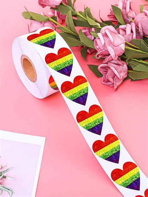 Pieces Glitter Gay Pride Stickers Love Pride R Grandado