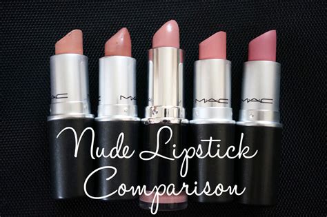 MAC Nude Lipstick Comparisons And Swatches Thou Shalt Not Covet