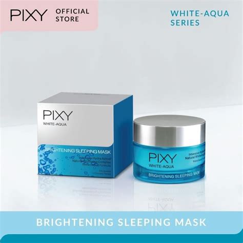 Jual Pixy White Aqua Brightening Sleeping Mask Mosturizer Shopee