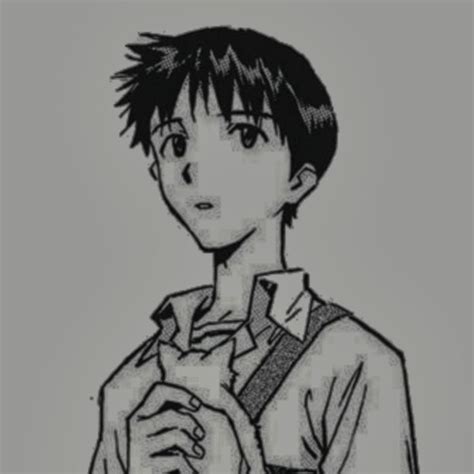 Shinji Ikari Icon Neon Genesis Evangelion Evangelion Anime Background