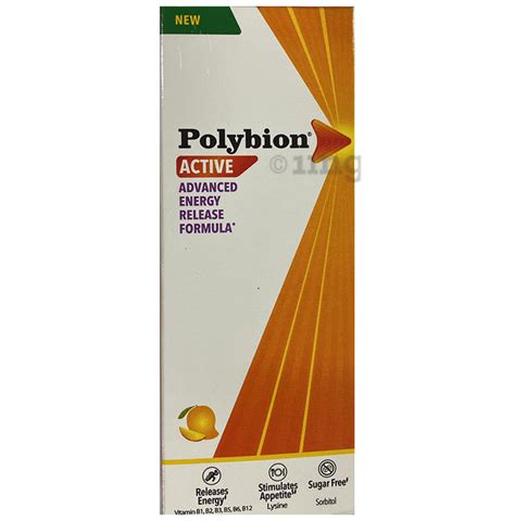 Polybion Active Syrup Sugar Free Mango Buy Bottle Of 150 0 Ml Syrup At