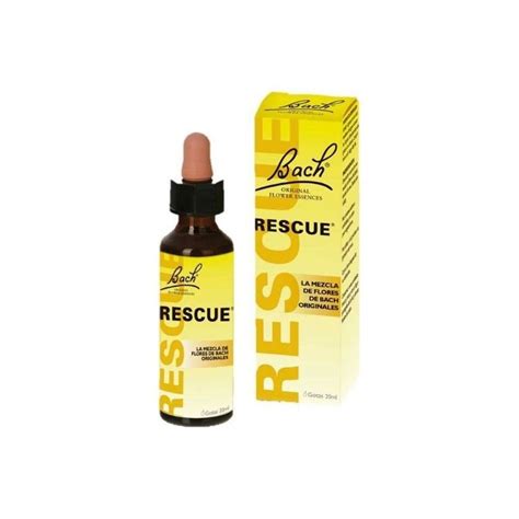 Comprar Bach Rescue Remedy Ml Gotero A Precio De Oferta