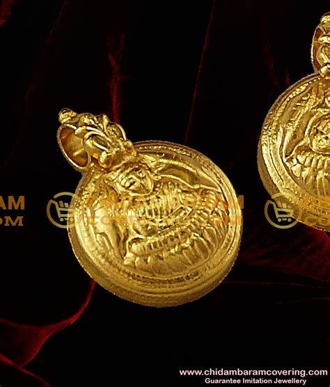 Buy Gold Plated Imitation Jewelry Thali Lakshmi Pottu Set Design For