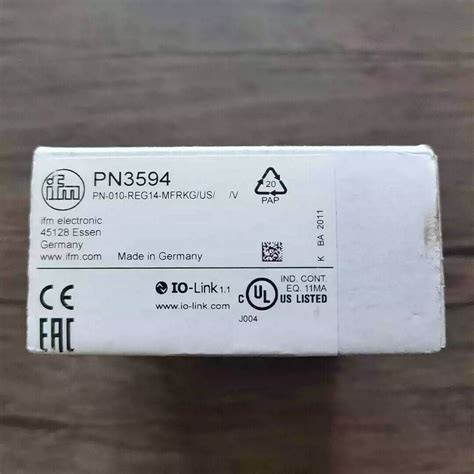1pcs IFM PN3594 PN-010-REG14-MFRKG/US/ /V | eBay