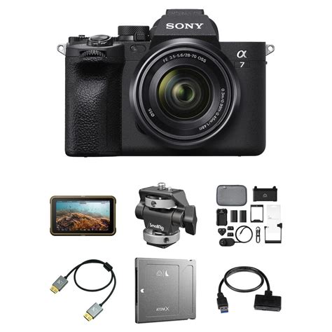 Sony a7 IV Mirrorless Camera with 28-70mm Lens and Recording Kit