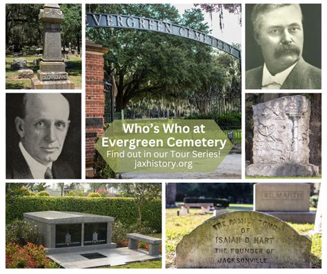 Jacksonville Historical Society Inc - Evergreen Cemetery Spring Tour Series