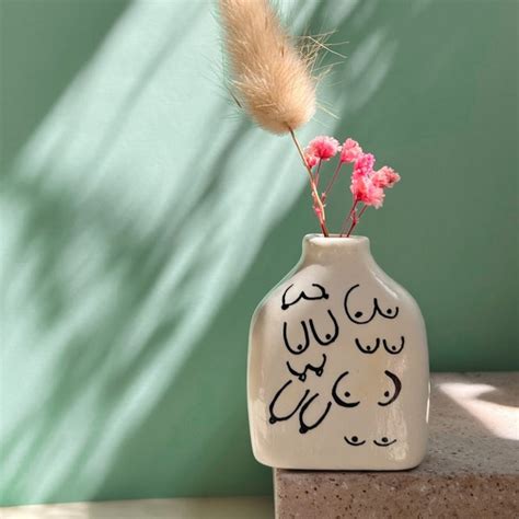 Boob Vase Etsy