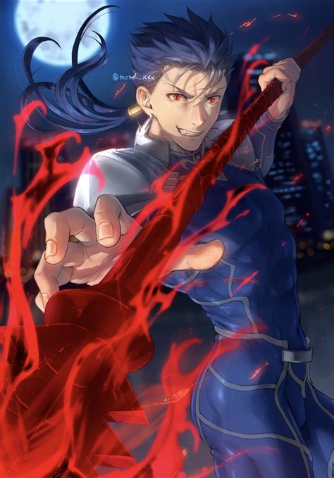 Cu Chulainn And Cu Chulainn Fate And 1 More Drawn By Mondi Hl Danbooru