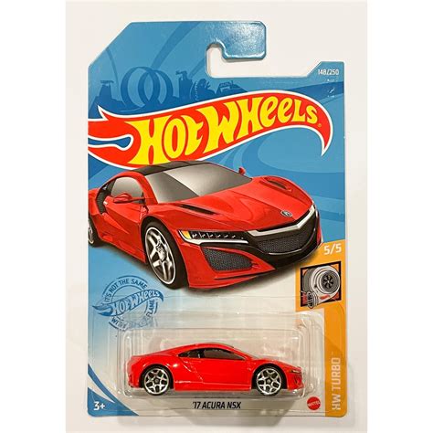 Hot Wheels ACURA NSX Mattel Mainline Basic Car New Shopee Malaysia