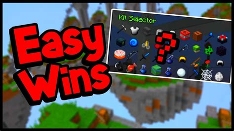 Hypixel Skywars Best Kit OP Strategy For Easy Wins YouTube