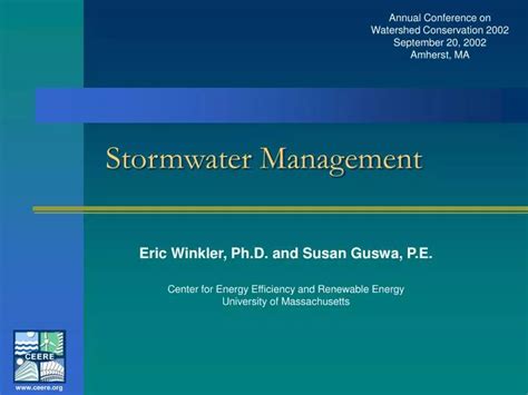 Ppt Stormwater Management Powerpoint Presentation Free Download Id