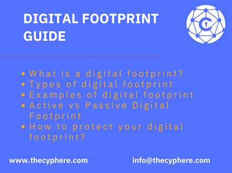 What Is A Digital Footprint Learn About Internet Footprint