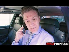 Gorgeous Office Milf Hottie Angelina Diamanti Started A Quick Sex With Her Horny Boss During