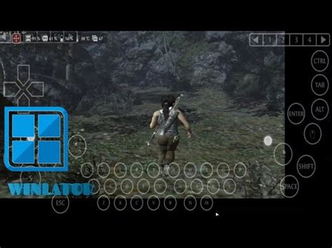 WINLATOR TOMB RIDER PC Game Test On Android YouTube