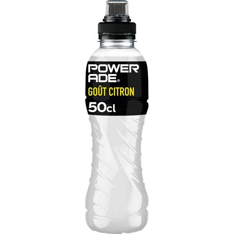 Powerade Boisson Di T Tique De Leffort Isotonique Go T Citron