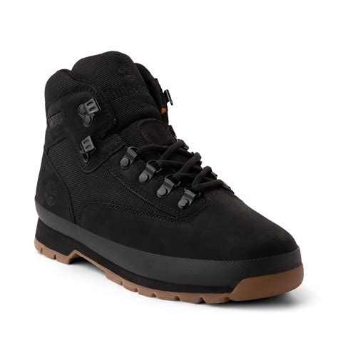 Mens Timberland Euro Hiker Boot Black Journeys