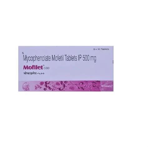 Mycophenolate Mofetil Tablets Ip Mg At Rs Stripe Anti Cancer