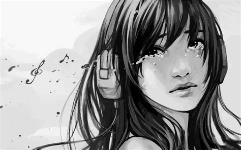 Anime Girl Crying Wallpapers - Wallpaper Cave