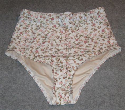 Peony Bikini Swim Bottoms Us Xs Ivory Floral High Waist Belted Nwt Ebay